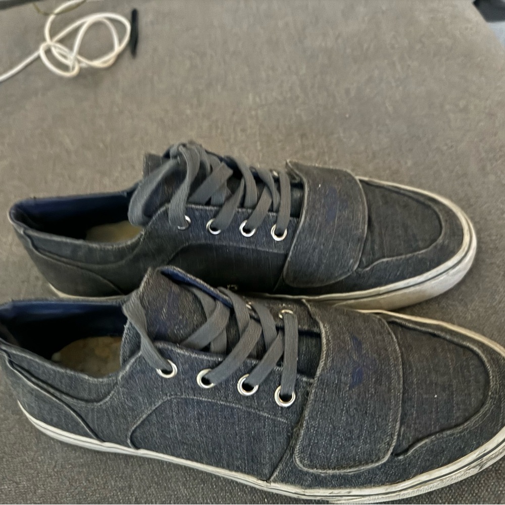 Creative Recreation Black Denim Sneakers